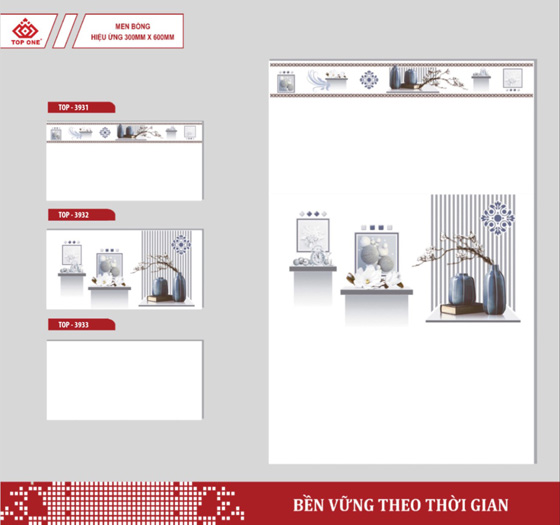 ỐP TƯỜNG 300x600 CERAMIC